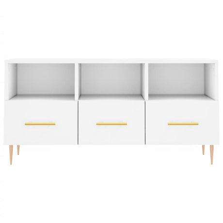 Tv Cabinet 102X36X50 Cm Engineered Wood