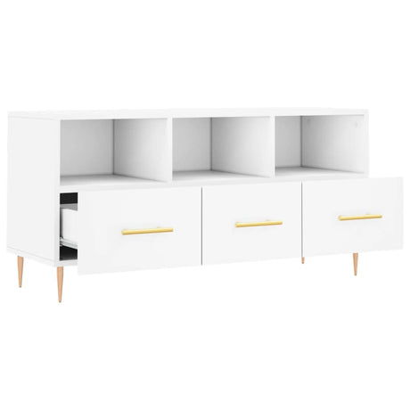 Tv Cabinet 102X36X50 Cm Engineered Wood