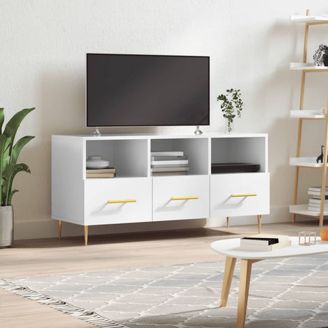 Tv Cabinet 102X36X50 Cm Engineered Wood