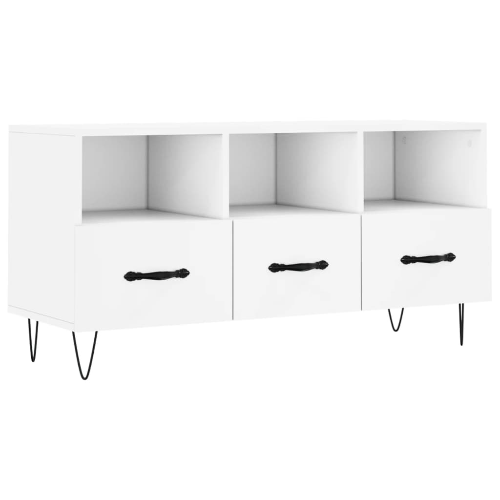 Tv Cabinet 102X36X50 Cm Engineered Wood