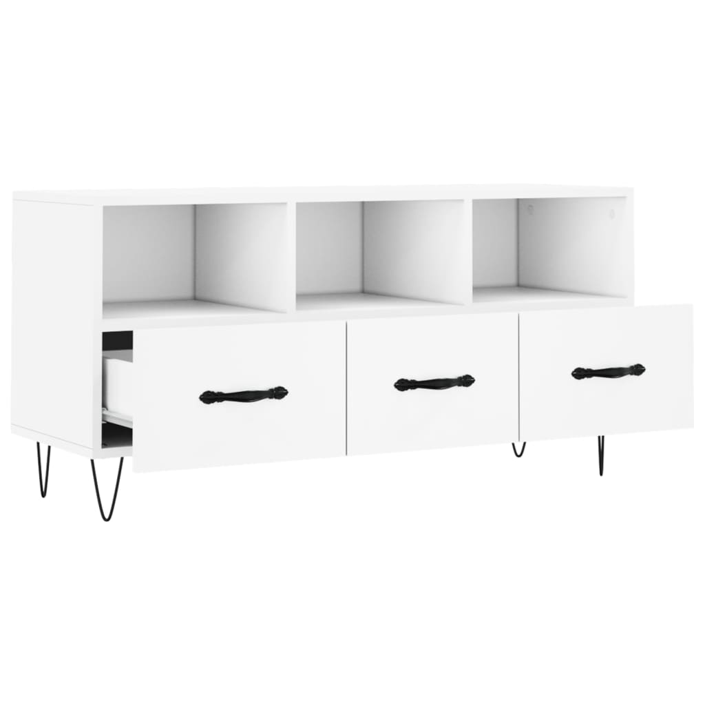 Tv Cabinet 102X36X50 Cm Engineered Wood