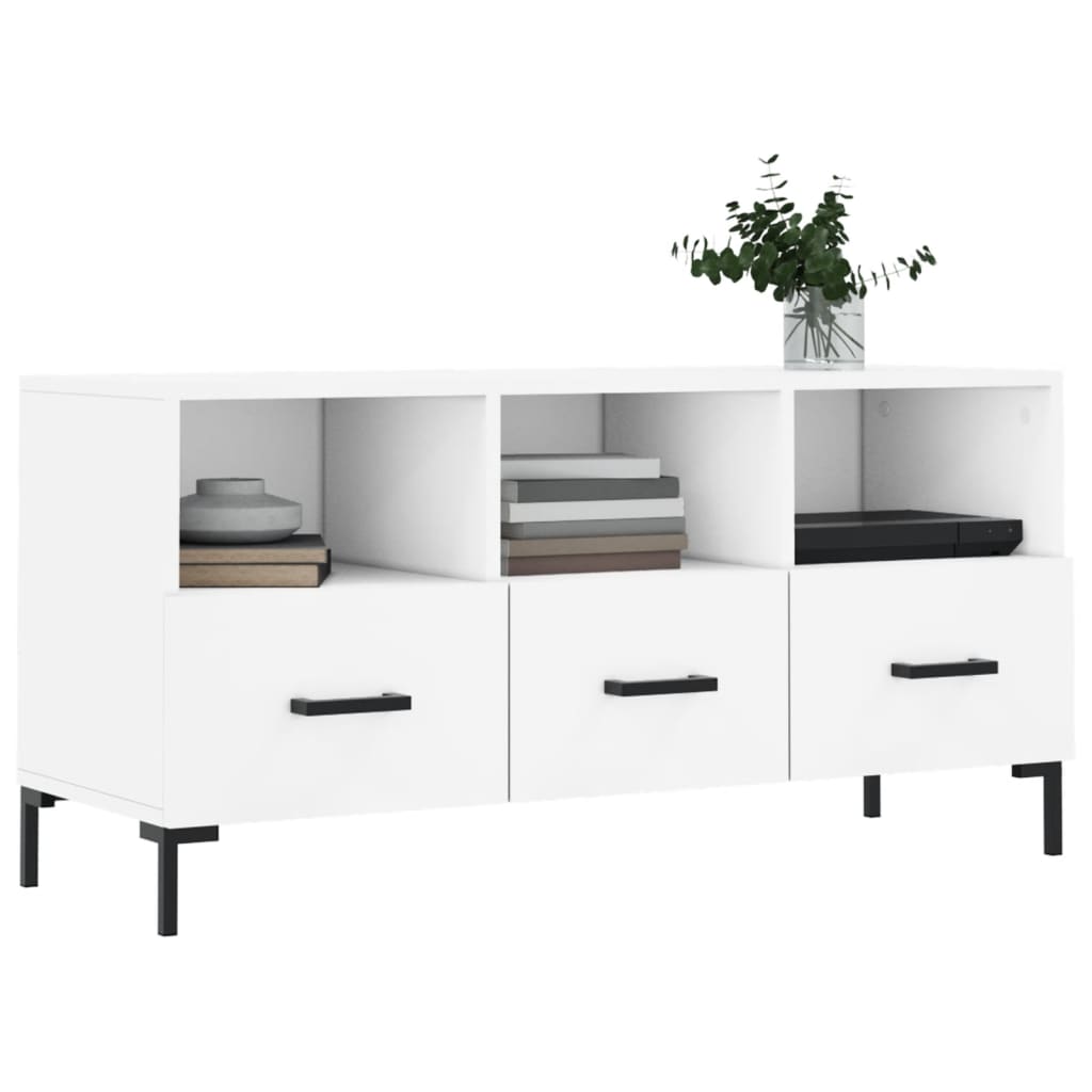 Tv Cabinet 102X36X50 Cm Engineered Wood