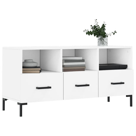 Tv Cabinet 102X36X50 Cm Engineered Wood