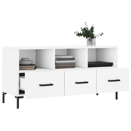 Tv Cabinet 102X36X50 Cm Engineered Wood