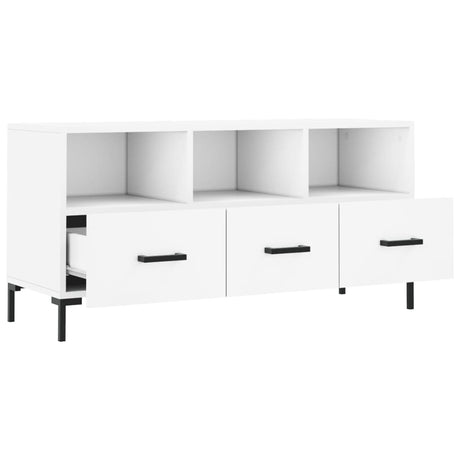 Tv Cabinet 102X36X50 Cm Engineered Wood