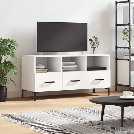 Tv Cabinet 102X36X50 Cm Engineered Wood