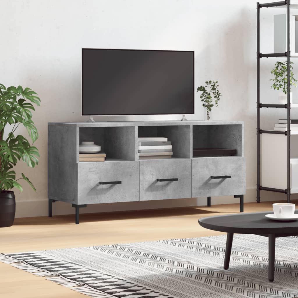 Tv Cabinet 102X36X50 Cm Engineered Wood