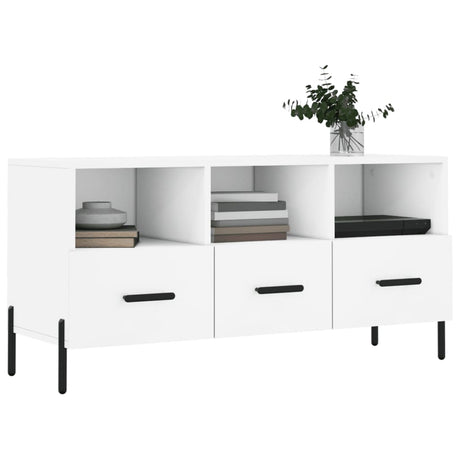 Tv Cabinet 102X36X50 Cm Engineered Wood
