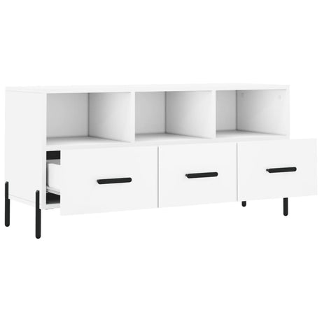 Tv Cabinet 102X36X50 Cm Engineered Wood