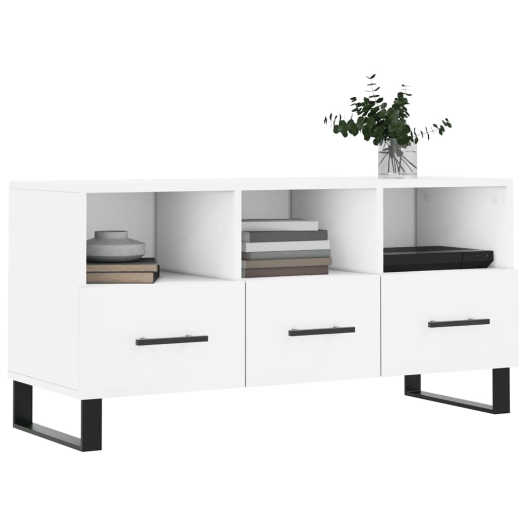 Tv Cabinet 102X36X50 Cm Engineered Wood