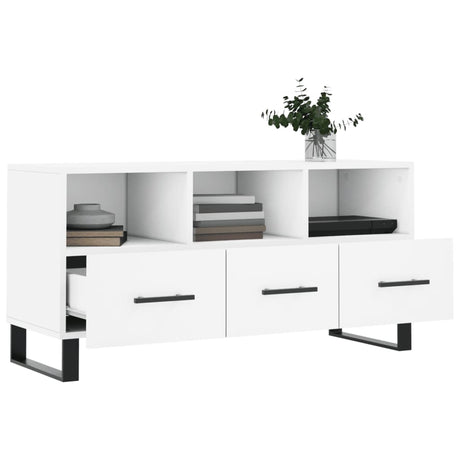 Tv Cabinet 102X36X50 Cm Engineered Wood