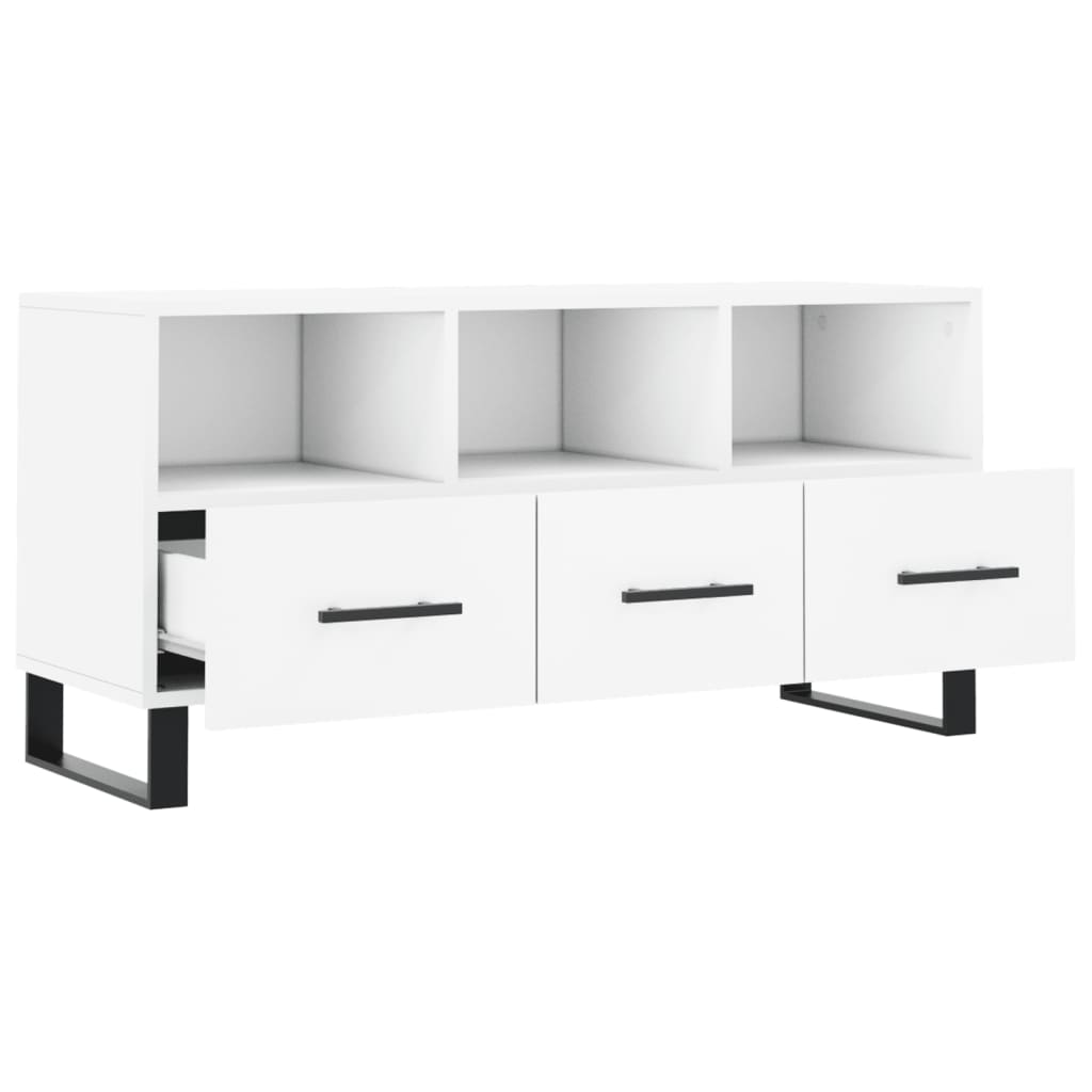 Tv Cabinet 102X36X50 Cm Engineered Wood