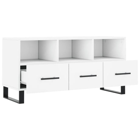 Tv Cabinet 102X36X50 Cm Engineered Wood