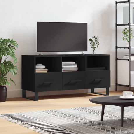 Tv Cabinet 102X36X50 Cm Engineered Wood