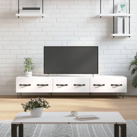 Tv Cabinet 150X36X30 Cm Engineered Wood