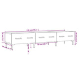 Tv Cabinet 150X36X30 Cm Engineered Wood
