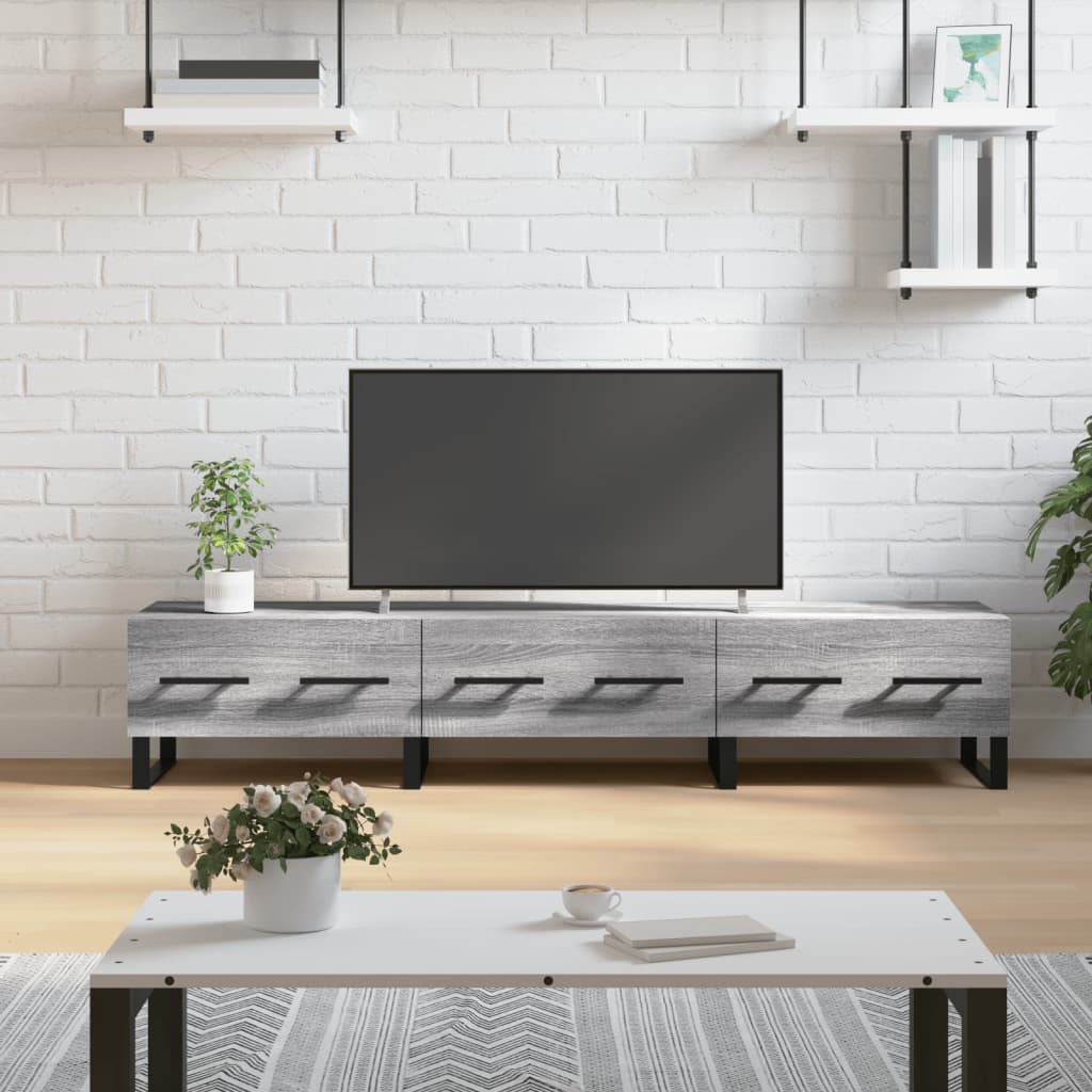 Tv Cabinet 150X36X30 Cm Engineered Wood