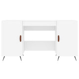 Desk 140X50X75 Cm Engineered Wood