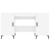 Desk 140X50X75 Cm Engineered Wood