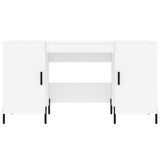 Desk 140X50X75 Cm Engineered Wood