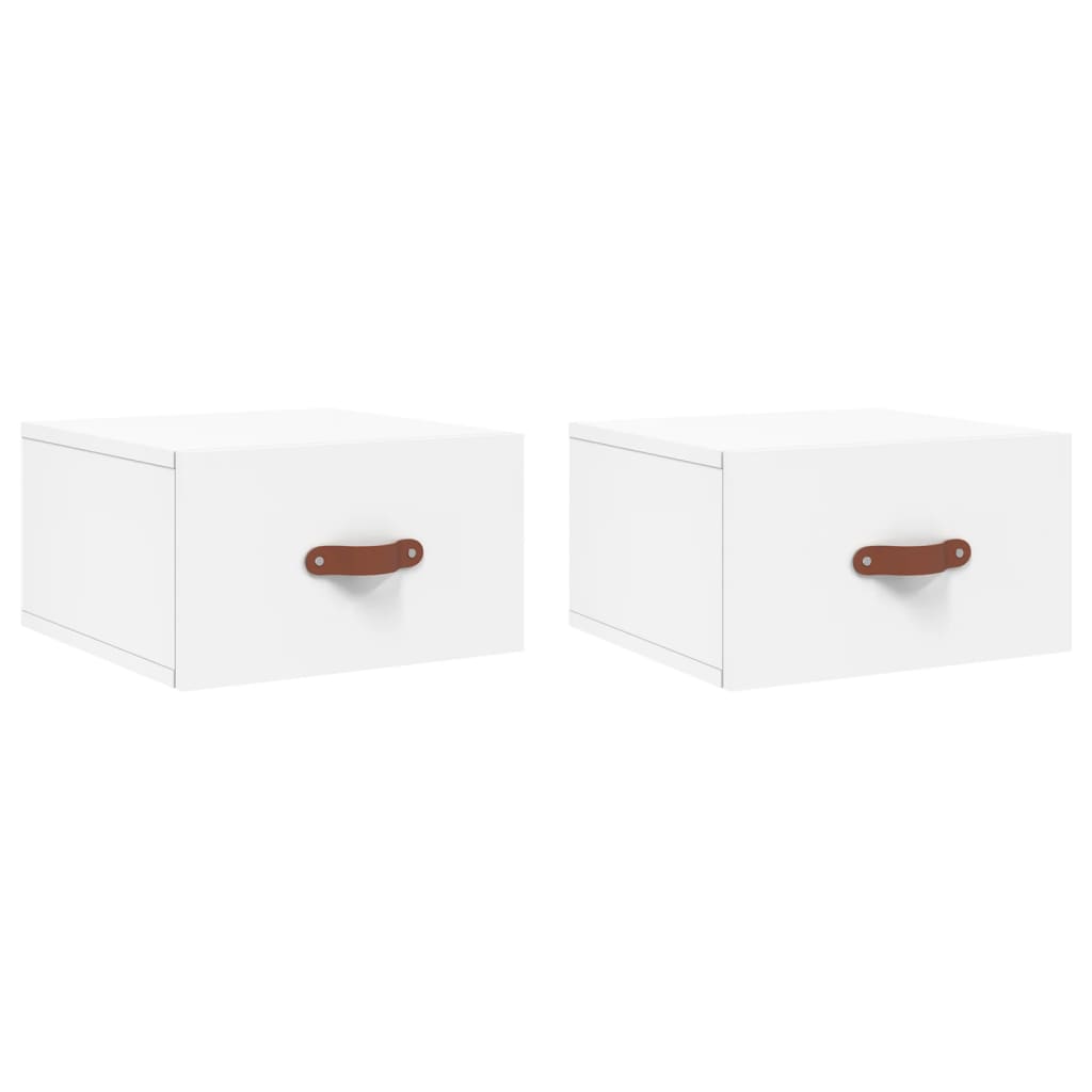 Wall-Mounted Bedside Cabinets 2 Pcs 35X35X20 Cm
