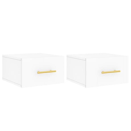 Wall-Mounted Bedside Cabinets 2 Pcs 35X35X20 Cm