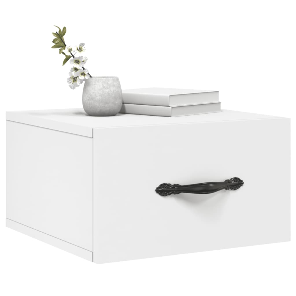Wall-Mounted Bedside Cabinet 35X35X20 Cm