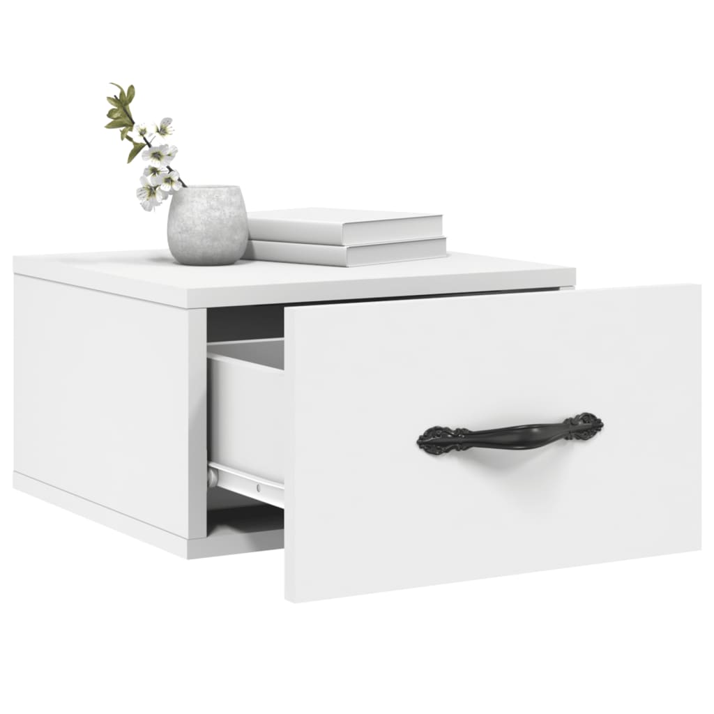 Wall-Mounted Bedside Cabinet 35X35X20 Cm