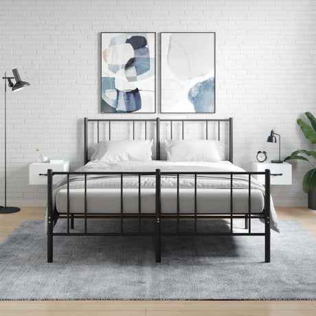 Wall-Mounted Bedside Cabinet 35X35X20 Cm