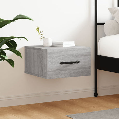 Wall-Mounted Bedside Cabinet 35X35X20 Cm