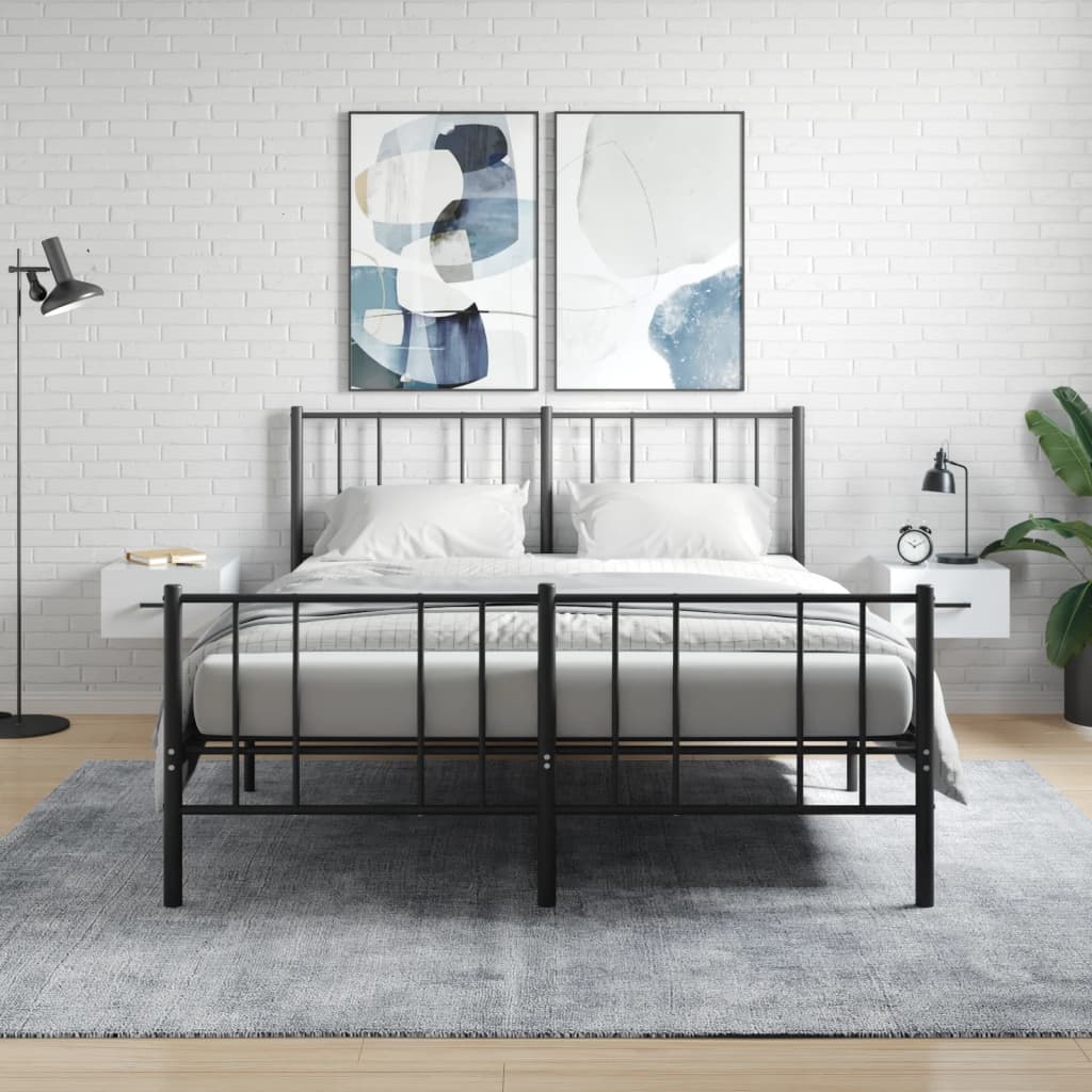 Wall-Mounted Bedside Cabinets 2 Pcs 35X35X20 Cm