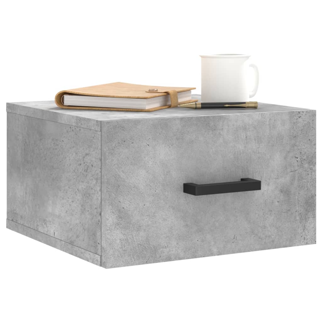 Wall-Mounted Bedside Cabinet 35X35X20 Cm
