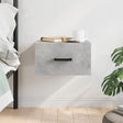 Wall-Mounted Bedside Cabinet 35X35X20 Cm