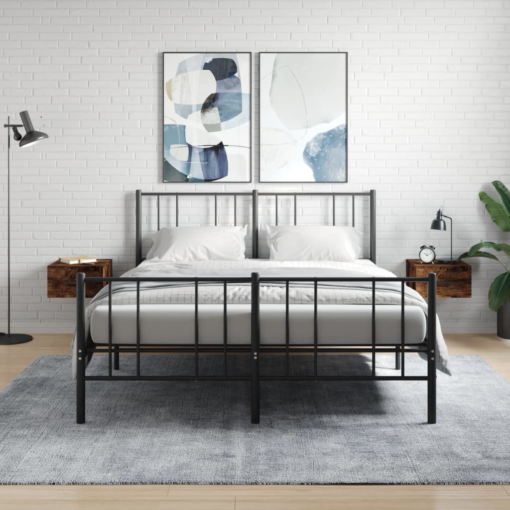 Wall-Mounted Bedside Cabinets 2 Pcs 35X35X20 Cm