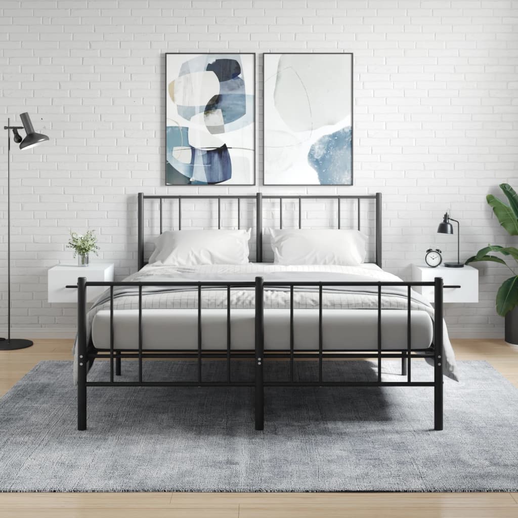 Wall-Mounted Bedside Cabinets 2 Pcs 35X35X20 Cm