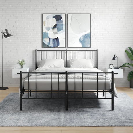 Wall-Mounted Bedside Cabinets 2 Pcs 35X35X20 Cm