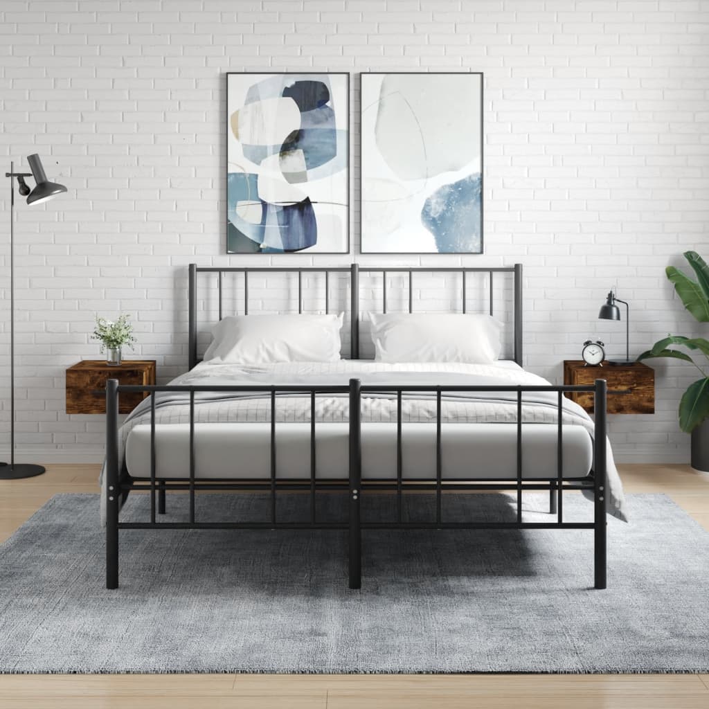 Wall-Mounted Bedside Cabinets 2 Pcs 35X35X20 Cm