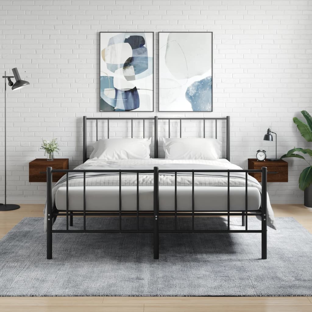 Wall-Mounted Bedside Cabinets 2 Pcs 35X35X20 Cm