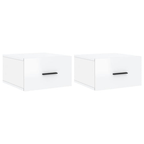 Wall-Mounted Bedside Cabinets 2 Pcs 35X35X20 Cm