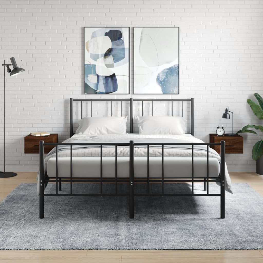 Wall-Mounted Bedside Cabinets 2 Pcs 35X35X20 Cm