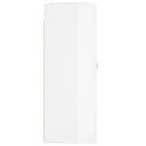 Wall Mounted Cabinet 69.5X34X90 Cm Engineered Wood