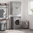 Wall Mounted Cabinet 69.5X34X90 Cm Engineered Wood