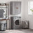 Wall Mounted Cabinet 69.5X34X90 Cm Engineered Wood