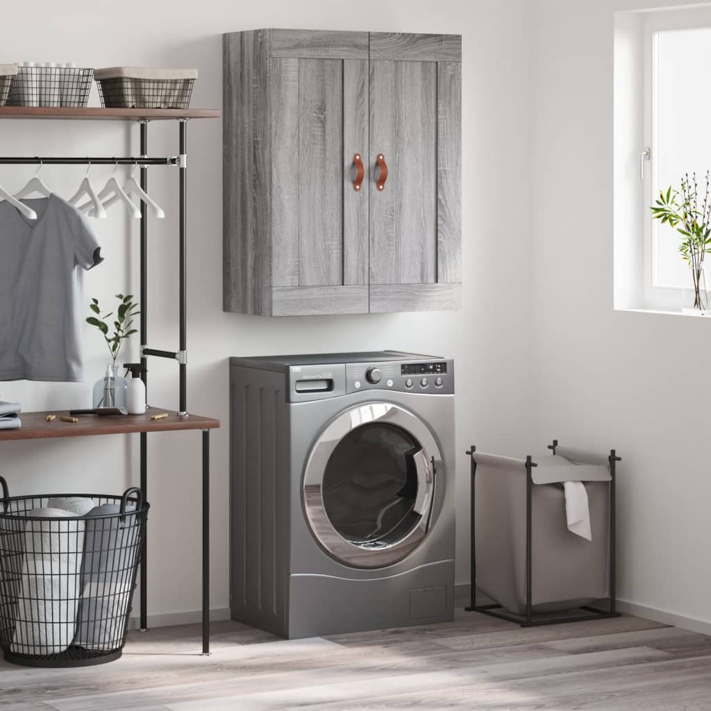 Wall Mounted Cabinet 69.5X34X90 Cm Engineered Wood