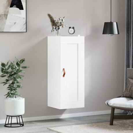 Wall Mounted Cabinet 34.5X34X90 Cm Engineered Wood