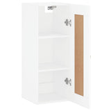 Wall Mounted Cabinet 34.5X34X90 Cm Engineered Wood