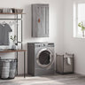 Wall Mounted Cabinet 34.5X34X90 Cm Engineered Wood