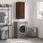 Wall Mounted Cabinet 34.5X34X90 Cm Engineered Wood