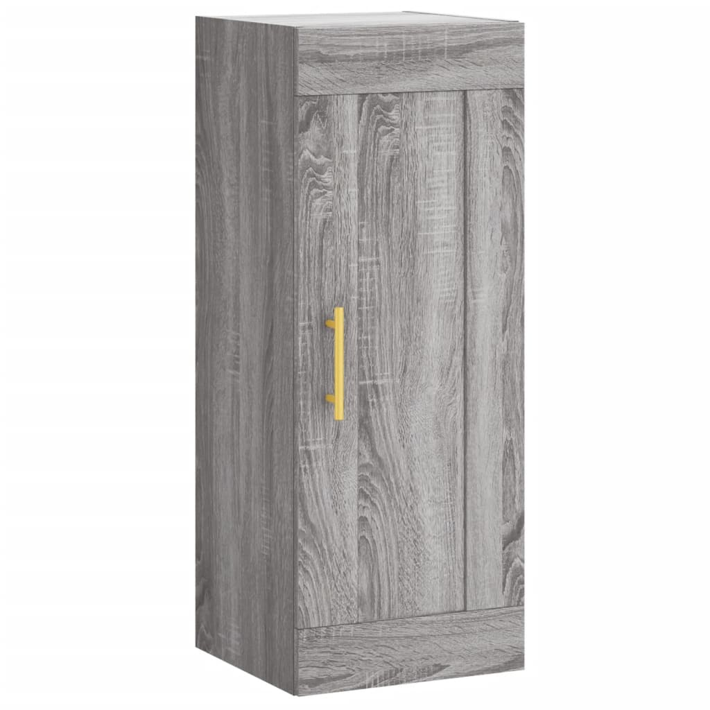 Wall Mounted Cabinet 34.5X34X90 Cm Engineered Wood