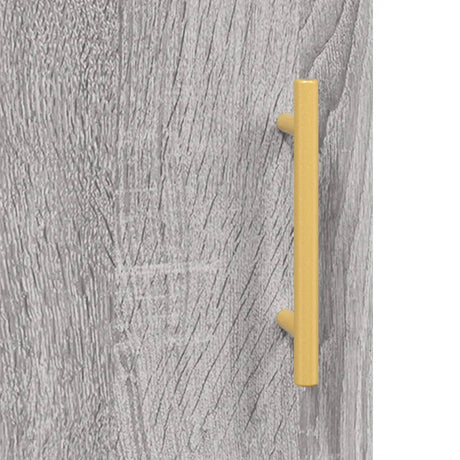 Wall Mounted Cabinet 34.5X34X90 Cm Engineered Wood